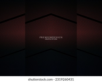 Fondo abstracto minimalista de alta calidad oscura con elementos geométricos de lujo. Diseño exclusivo de fondo de pantalla para carteles, folletos, presentaciones, sitios web, etc.