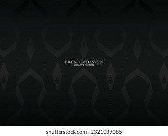 Minimalistic dark premium abstract background with luxury geometric elements. Exclusive wallpaper design for posters, flyers, presentations, websites, etc.