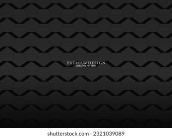 Minimalistic dark premium abstract background with luxury geometric elements. Exclusive wallpaper design for posters, flyers, presentations, websites, etc.
