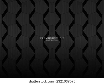 Minimalistic dark premium abstract background with luxury geometric elements. Exclusive wallpaper design for posters, flyers, presentations, websites, etc.