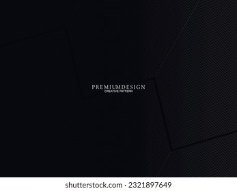 Fondo abstracto minimalista de alta calidad oscura con elementos geométricos de lujo. Diseño exclusivo de fondo de pantalla para carteles, folletos, presentaciones, sitios web, etc.