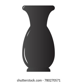 minimalistic dark vase