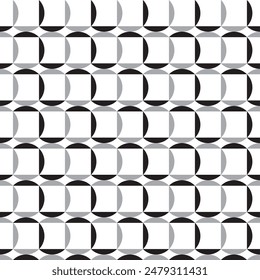 Minimalistic decorative seamless pattern. Artistic illustration.