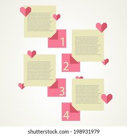Minimalistic design background. EPS 10 vector file. 