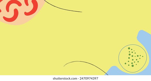  The minimalistic design and bold colors create a dynamic and eye-catching composition.