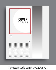 Minimalistic design, creative concept Abstract geometric pattern design black and white color background. Applicable for placards, brochures, posters, covers and banners.