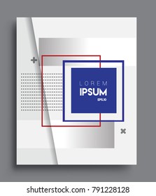 Minimalistic design, creative concept Abstract geometric pattern design black and white color background. Applicable for placards, brochures, posters, covers and banners.