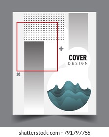 Minimalistic design, creative concept Abstract geometric design, Memphis pattern and colorful background. Applicable for placards, brochures, posters, covers and banners.