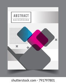 Minimalistic design, creative concept Abstract geometric design, Memphis pattern and colorful background. Applicable for placards, brochures, posters, covers and banners.