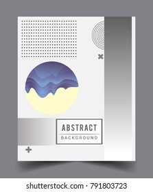 Minimalistic design, creative concept Abstract geometric design, Memphis pattern and colorful background. Applicable for placards, brochures, posters, covers and banners.