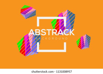 Minimalistic design, creative concept, modern diagonal abstract background Geometric element. 
