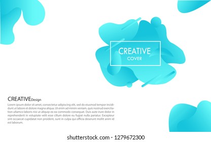 Minimalistic design, creative concept, modern abstract background. Eps.10 vector