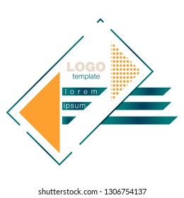 Minimalistic design, creative concept, modern diagonal abstract background Geometric element. diagonal lines