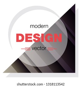 Minimalistic design, creative concept, modern diagonal abstract background Geometric element.