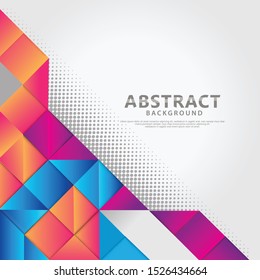 Minimalistic design, creative concept, modern diagonal abstract with texture pattern background. Vector-stock illustration
