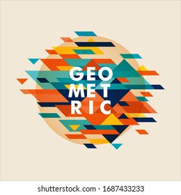 Minimalistic design, creative concept, modern diagonal abstract background. Geometric element. vector-stock illustration