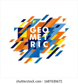 Minimalistic design, creative concept, modern diagonal abstract background. Geometric element. vector-stock illustration