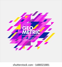 Diseño minimalista, concepto creativo, moderno diagonal de fondo abstracto. Elemento geométrico. ilustración vectorial