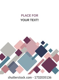 Minimalistic design, creative concept, modern diagonal abstract background Geometric element. 