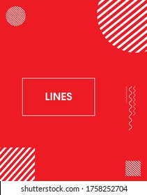 Minimalistic design, creative concept, modern diagonal abstract background Geometric element.