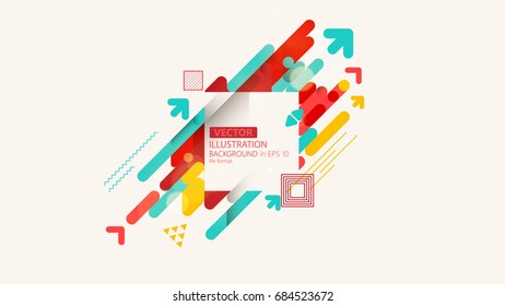 Minimalistic design, creative concept, modern diagonal abstract background. Geometric element. Vector-stock illustration