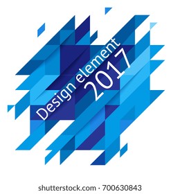 Minimalistisches Design, kreatives Konzept, modernes abstraktes abstraktes, diagonales Element Geometrisches Element. Vektorgrafik in einem modernen Flachstil.