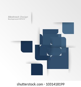 Minimalistic design, creative modern abstract background Geometric square element concept. vector EPS10.