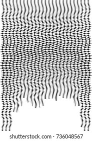 Minimalistic design. Halfton cover A4 format. Vector concentric spiral lines, modern business background. Vertical simple cover for presentation, network, computer technology clean background.