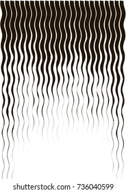 Minimalistic design. Halfton spiral cover A4 format. Halftone vector concentric spiral lines, modern business background. Vertical simple cover for presentation, computer technology clean background.