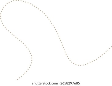 Elemento de design de formas abstratas pontilhadas minimalistas