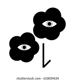 Minimalistic eye logo