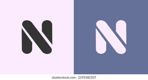 Minimalistic, flat and modern T letter logo