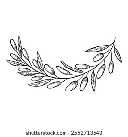 Minimalistische Blumenelemente. Minimal boho Blumenrahmen und Blumensträuße, organische dekorative einfache minimalistische Blumensymbole. Vektorsymbol einzeln auf weißem Hintergrund.