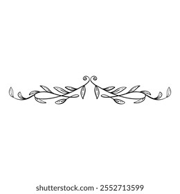 Minimalistic floral elements. Minimal boho floral frames and bouquets, organic decorative simple minimalistic floral icons. Vector isolated icon on white background.