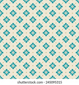 minimalistic floral pattern. simple seamless minimalistic floral pattern.