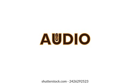 Minimalistic font for modern innovate or Music logo. Abstract futuristic style of typography design.