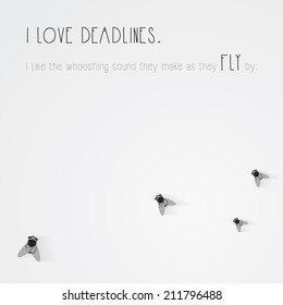 minimalistic funny vector wallpaper