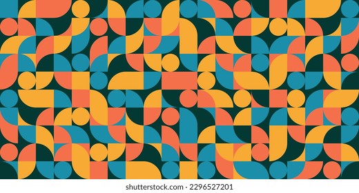 Minimalistic geometric abstract artwork poster.