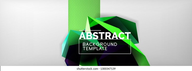 Fondo abstracto geométrico mínimo, diseño de afiches vectoriales