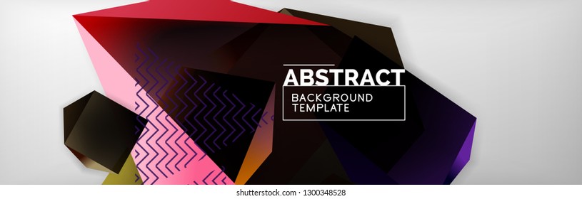Minimalistic geometric abstract background, vector poster design Minimalistic geometric abstract background, vector poster design
