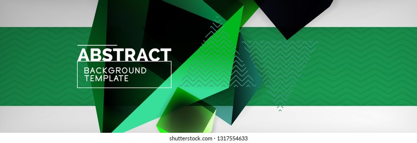 Fondo abstracto geométrico mínimo, diseño de afiches vectoriales