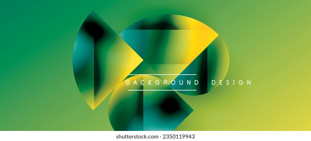 Minimalistic geometric backdrop showcasing metallic circles and squares, embodying understated elegance. Reflective surfaces and precise forms create harmonious blend of simplicity and sophistication