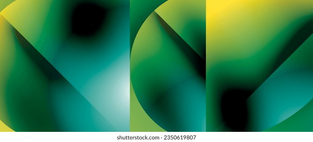 Minimalistic geometric backdrop showcasing metallic circles and squares, embodying understated elegance. Reflective surfaces and precise forms create harmonious blend of simplicity and sophistication