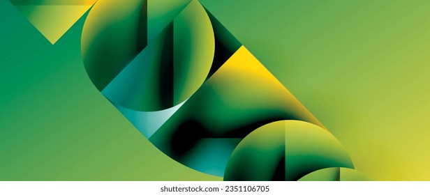 Minimalistic geometric backdrop showcasing metallic circles and squares, embodying understated elegance. Reflective surfaces and precise forms create harmonious blend of simplicity and sophistication