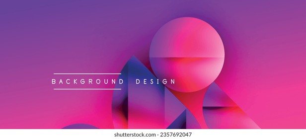 Minimalistic geometric backdrop showcasing metallic circles and squares, embodying understated elegance. Reflective surfaces and precise forms create harmonious blend of simplicity and sophistication