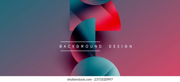 Minimalistic geometric backdrop showcasing metallic circles and squares, embodying understated elegance. Reflective surfaces and precise forms create harmonious blend of simplicity and sophistication