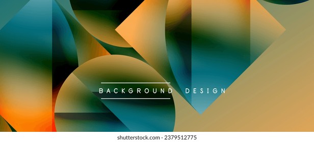 Fondo geométrico minimalista que exhibe círculos metálicos y cuadrados, encarnando una elegancia subestimada. Las superficies reflectantes y las formas precisas crean una combinación armoniosa de simplicidad y sofisticación