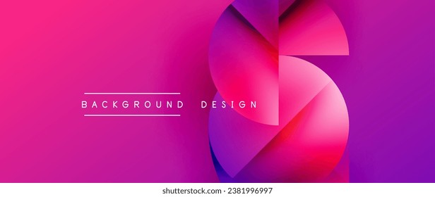 Minimalistic geometric backdrop showcasing metallic circles and squares, embodying understated elegance. Reflective surfaces and precise forms create harmonious blend of simplicity and sophistication