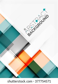 Minimalistic geometric background