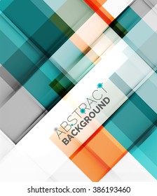 Minimalistic geometric background